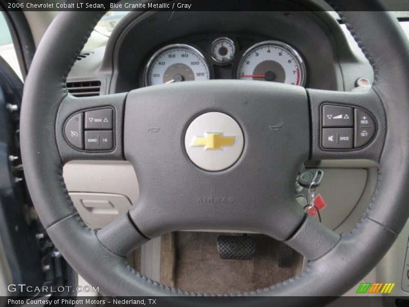 Blue Granite Metallic / Gray 2006 Chevrolet Cobalt LT Sedan