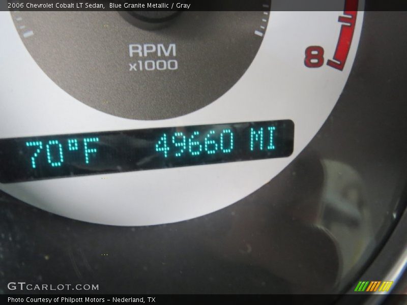 Blue Granite Metallic / Gray 2006 Chevrolet Cobalt LT Sedan