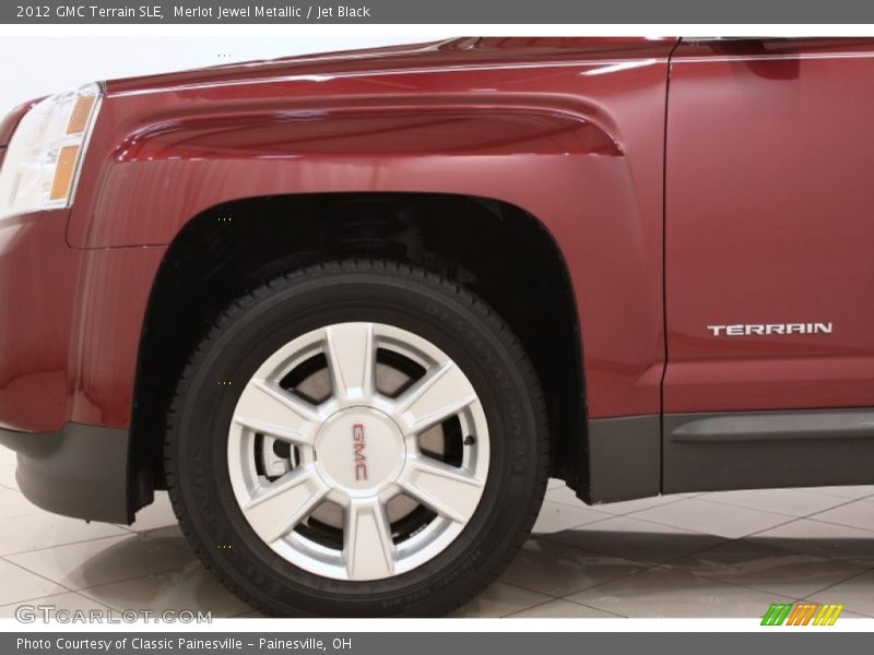 Merlot Jewel Metallic / Jet Black 2012 GMC Terrain SLE