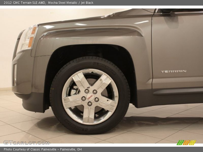 Mocha Steel Metallic / Jet Black 2012 GMC Terrain SLE AWD
