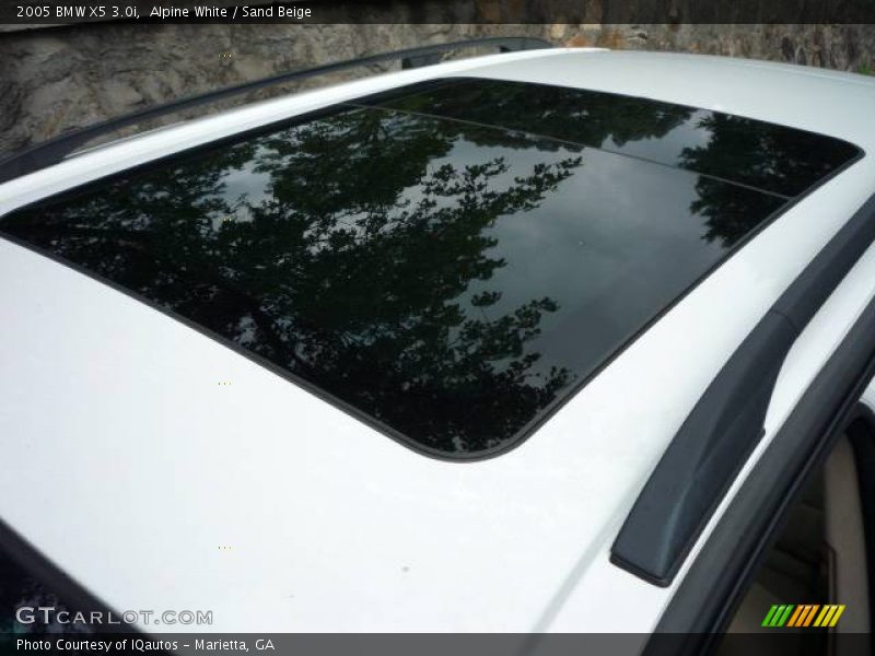 Alpine White / Sand Beige 2005 BMW X5 3.0i