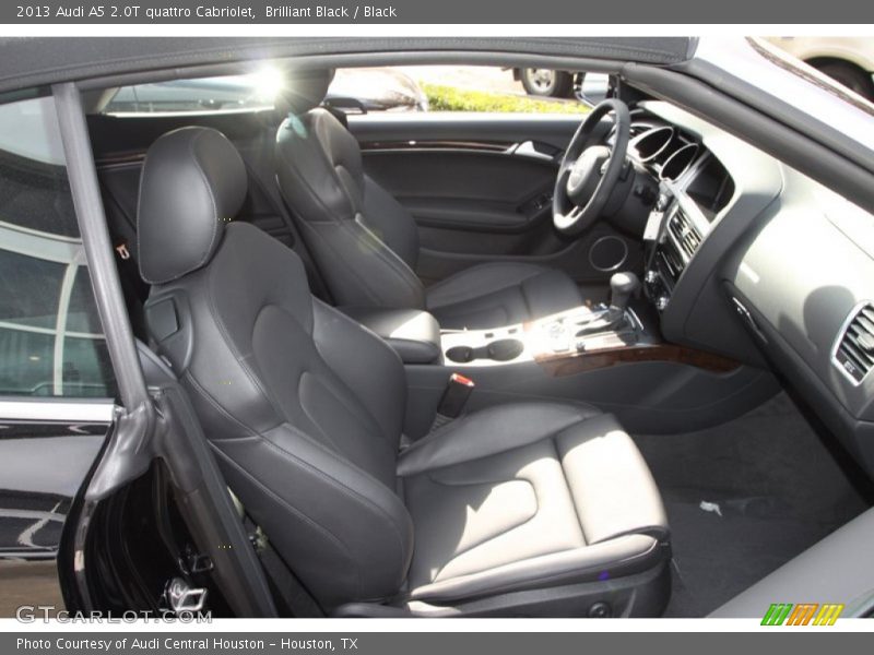 Brilliant Black / Black 2013 Audi A5 2.0T quattro Cabriolet