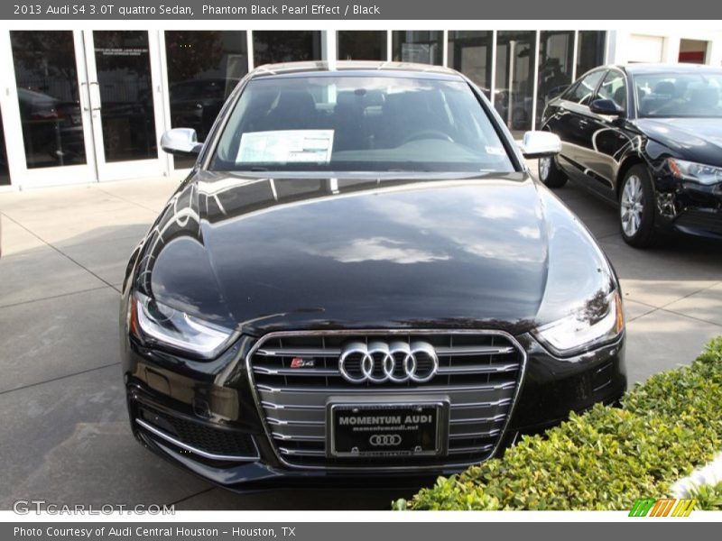 Phantom Black Pearl Effect / Black 2013 Audi S4 3.0T quattro Sedan