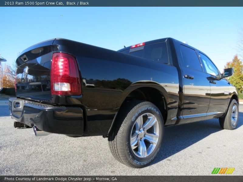 Black / Black 2013 Ram 1500 Sport Crew Cab