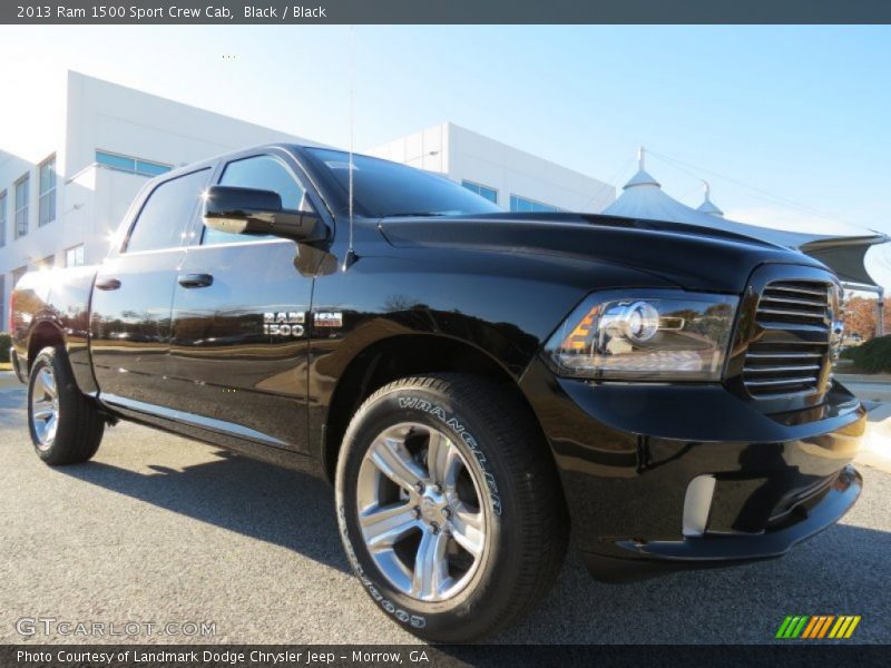 Front 3/4 View of 2013 1500 Sport Crew Cab