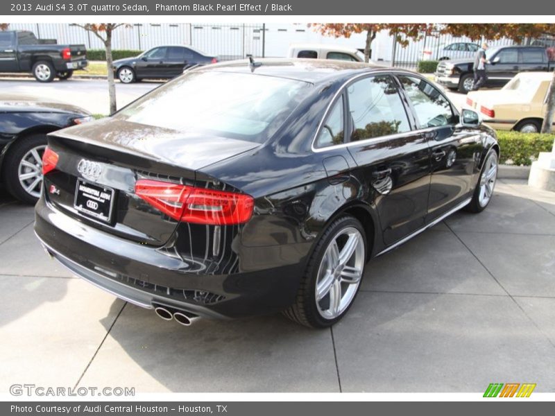 Phantom Black Pearl Effect / Black 2013 Audi S4 3.0T quattro Sedan