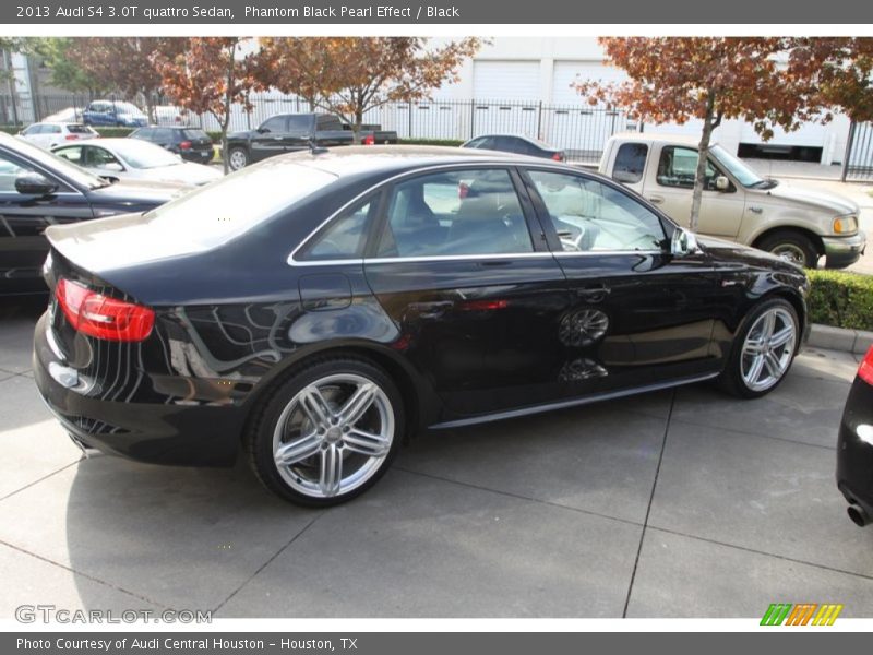 Phantom Black Pearl Effect / Black 2013 Audi S4 3.0T quattro Sedan