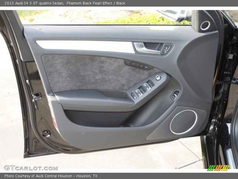 Phantom Black Pearl Effect / Black 2013 Audi S4 3.0T quattro Sedan