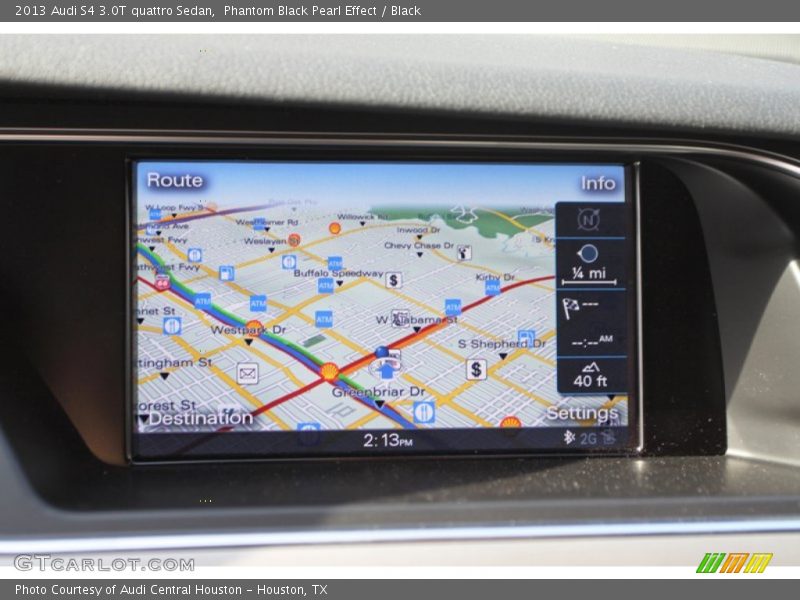 Phantom Black Pearl Effect / Black 2013 Audi S4 3.0T quattro Sedan