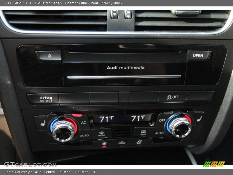 Phantom Black Pearl Effect / Black 2013 Audi S4 3.0T quattro Sedan