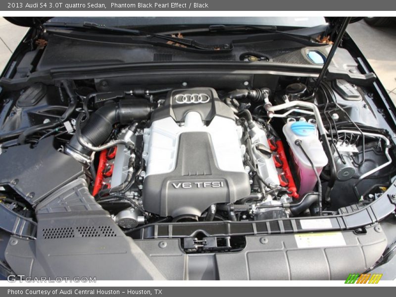 Phantom Black Pearl Effect / Black 2013 Audi S4 3.0T quattro Sedan