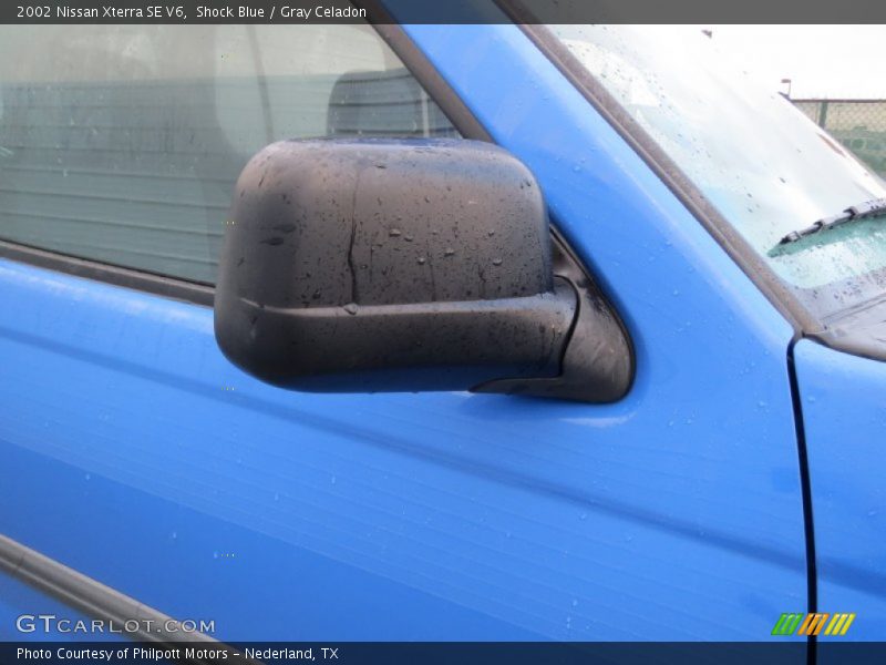 Shock Blue / Gray Celadon 2002 Nissan Xterra SE V6