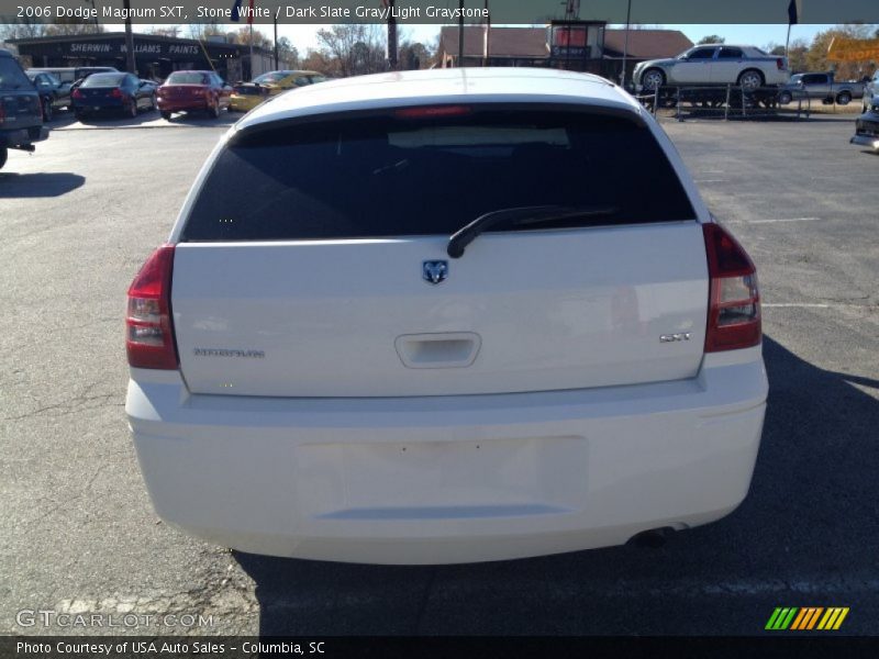 Stone White / Dark Slate Gray/Light Graystone 2006 Dodge Magnum SXT