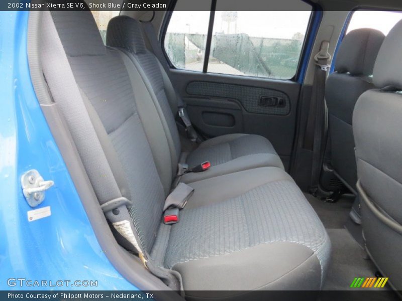 Rear Seat of 2002 Xterra SE V6