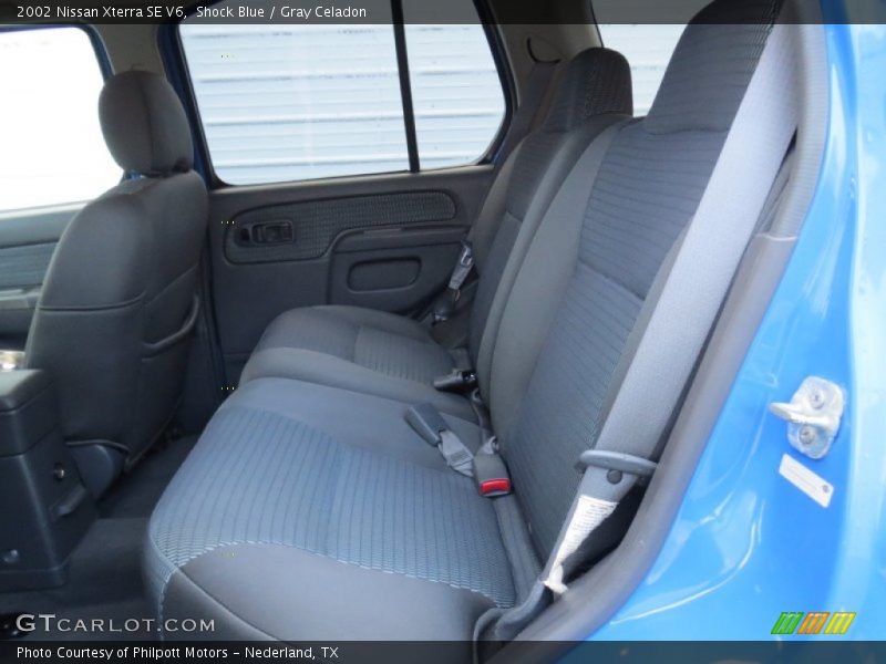 Rear Seat of 2002 Xterra SE V6