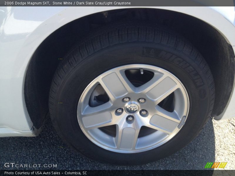 Stone White / Dark Slate Gray/Light Graystone 2006 Dodge Magnum SXT