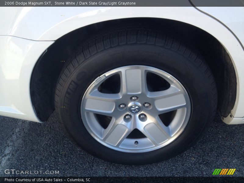 Stone White / Dark Slate Gray/Light Graystone 2006 Dodge Magnum SXT