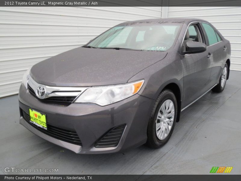 Magnetic Gray Metallic / Ash 2012 Toyota Camry LE