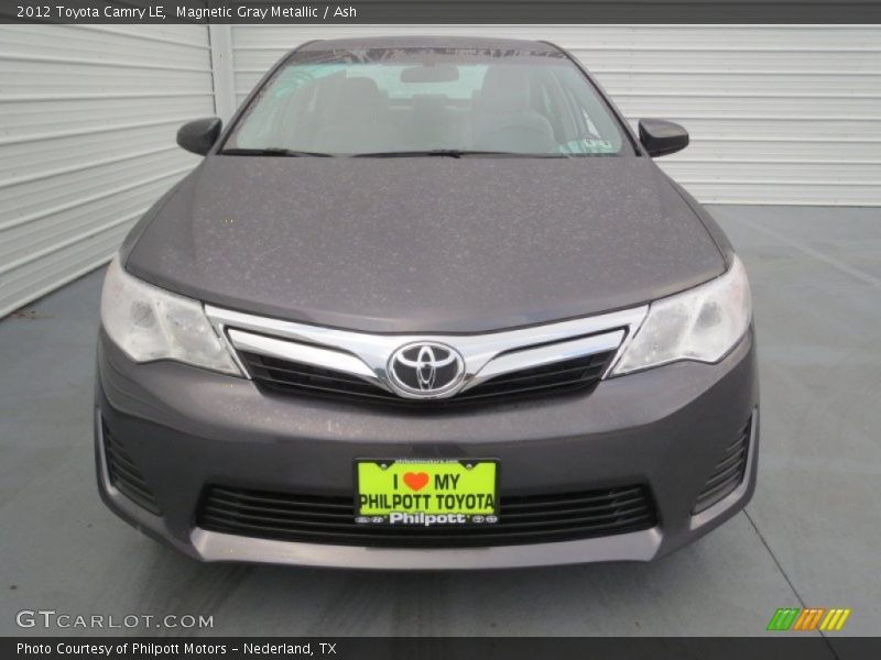Magnetic Gray Metallic / Ash 2012 Toyota Camry LE