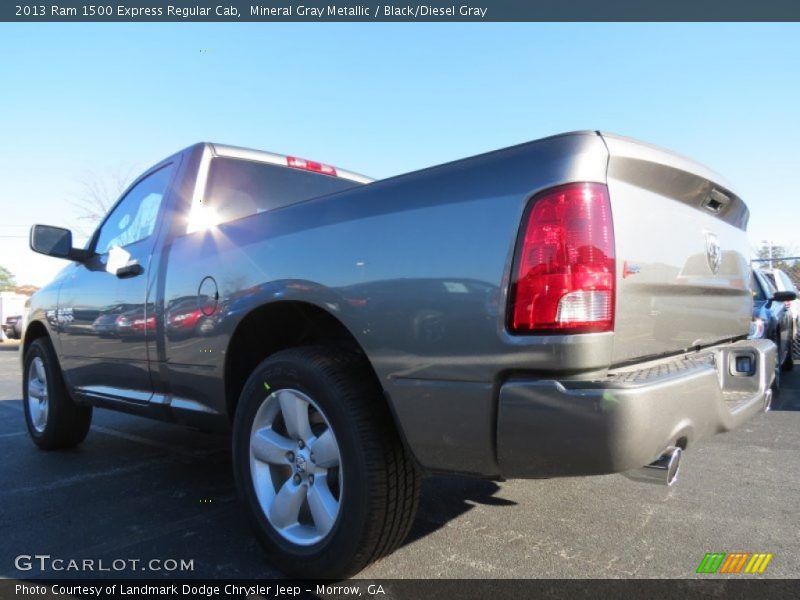 Mineral Gray Metallic / Black/Diesel Gray 2013 Ram 1500 Express Regular Cab