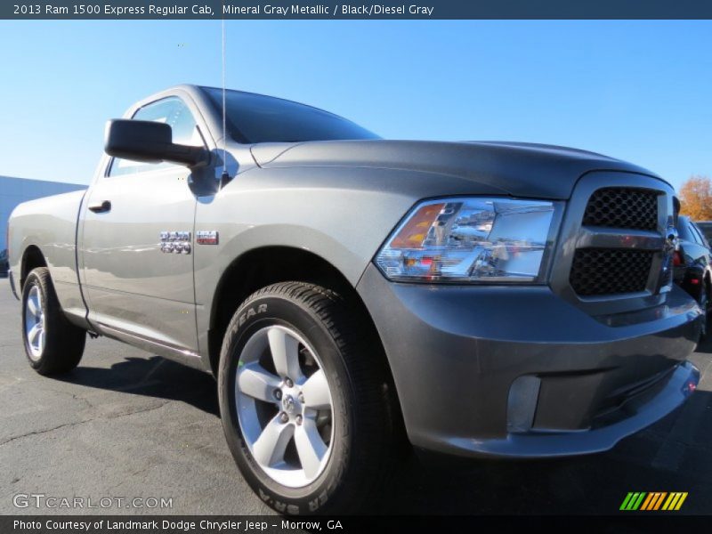 Mineral Gray Metallic / Black/Diesel Gray 2013 Ram 1500 Express Regular Cab