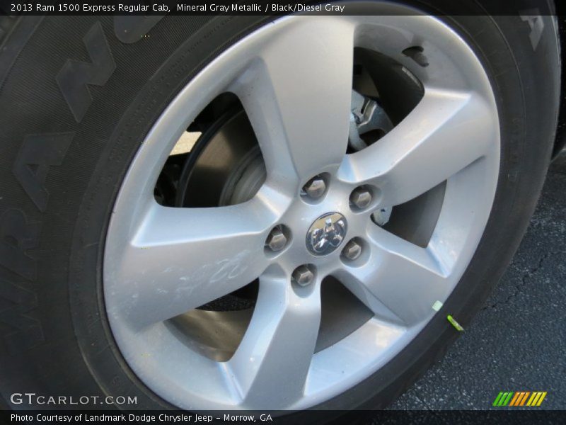 Mineral Gray Metallic / Black/Diesel Gray 2013 Ram 1500 Express Regular Cab