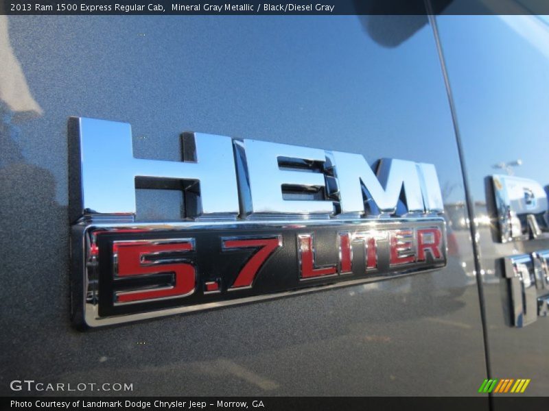 Mineral Gray Metallic / Black/Diesel Gray 2013 Ram 1500 Express Regular Cab