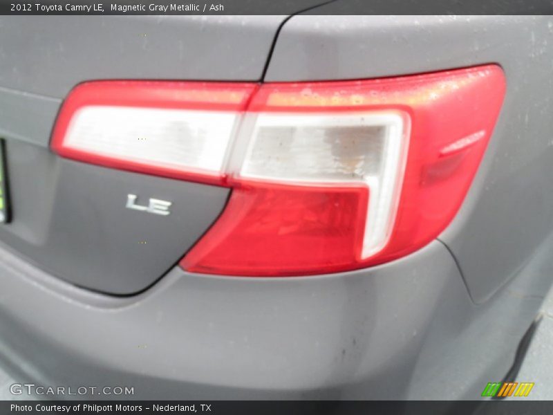 Magnetic Gray Metallic / Ash 2012 Toyota Camry LE