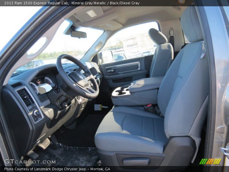 Mineral Gray Metallic / Black/Diesel Gray 2013 Ram 1500 Express Regular Cab