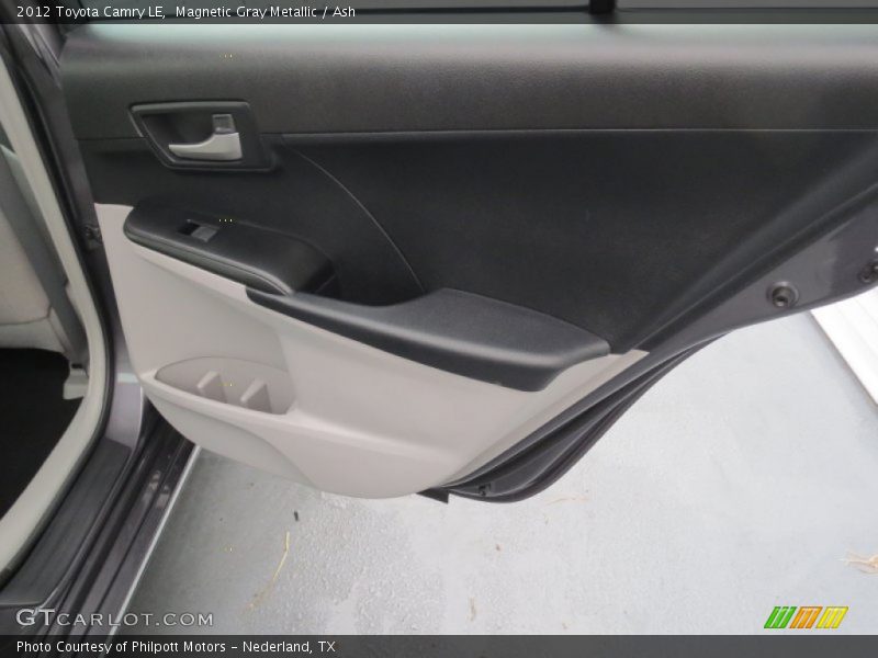 Magnetic Gray Metallic / Ash 2012 Toyota Camry LE