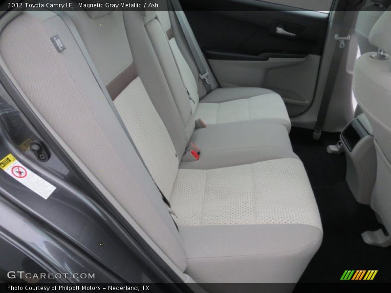 Magnetic Gray Metallic / Ash 2012 Toyota Camry LE