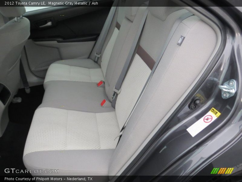 Magnetic Gray Metallic / Ash 2012 Toyota Camry LE