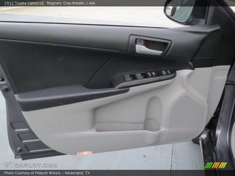 Magnetic Gray Metallic / Ash 2012 Toyota Camry LE