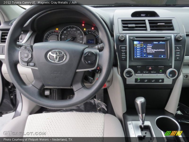 Magnetic Gray Metallic / Ash 2012 Toyota Camry LE
