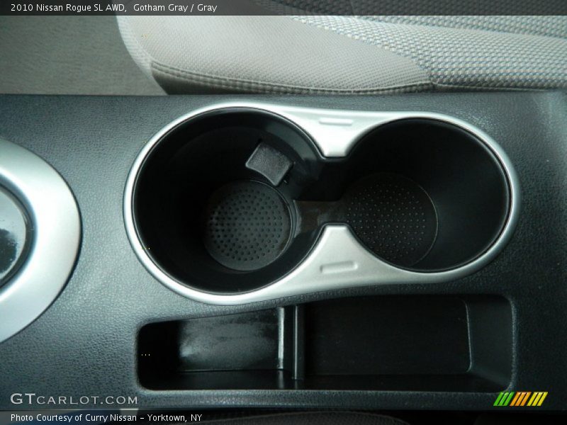 Gotham Gray / Gray 2010 Nissan Rogue SL AWD