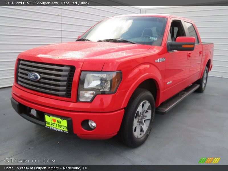 Race Red / Black 2011 Ford F150 FX2 SuperCrew