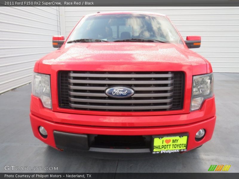 Race Red / Black 2011 Ford F150 FX2 SuperCrew