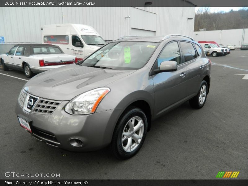 Gotham Gray / Gray 2010 Nissan Rogue SL AWD