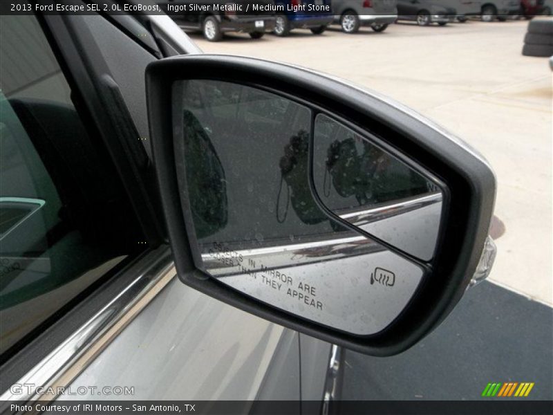 Ingot Silver Metallic / Medium Light Stone 2013 Ford Escape SEL 2.0L EcoBoost