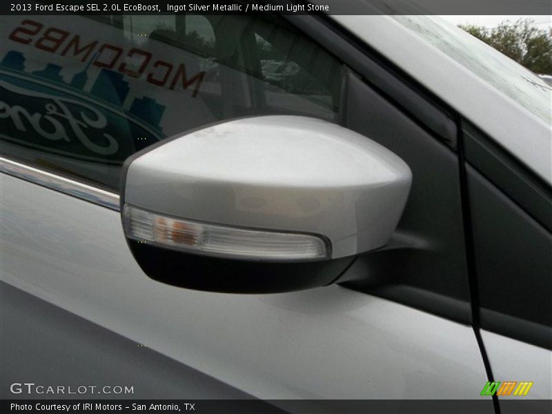 Ingot Silver Metallic / Medium Light Stone 2013 Ford Escape SEL 2.0L EcoBoost