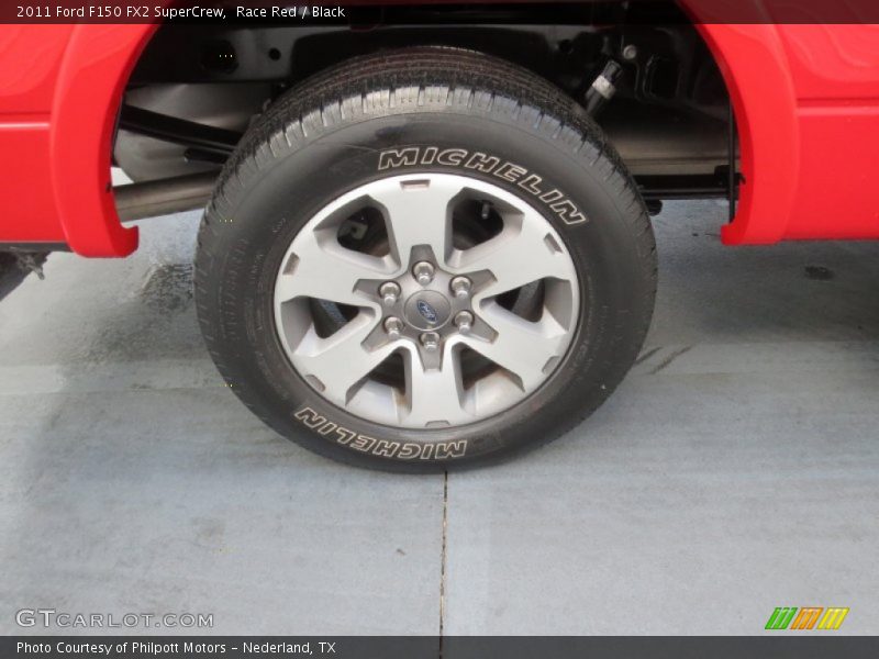 Race Red / Black 2011 Ford F150 FX2 SuperCrew