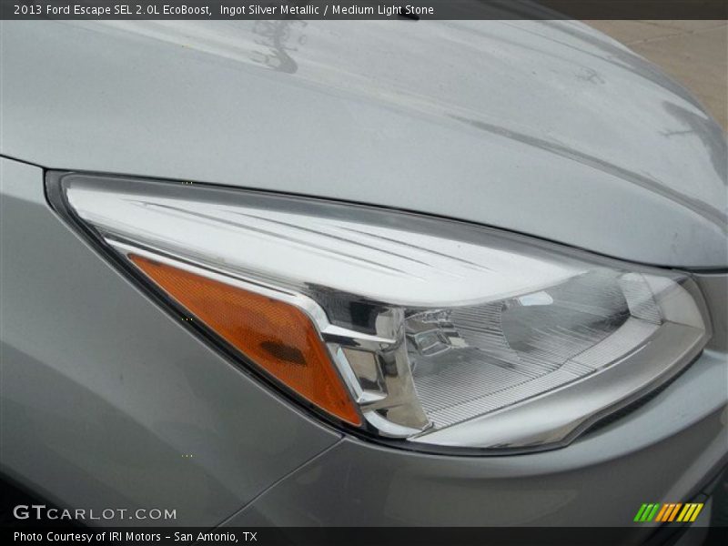 Ingot Silver Metallic / Medium Light Stone 2013 Ford Escape SEL 2.0L EcoBoost