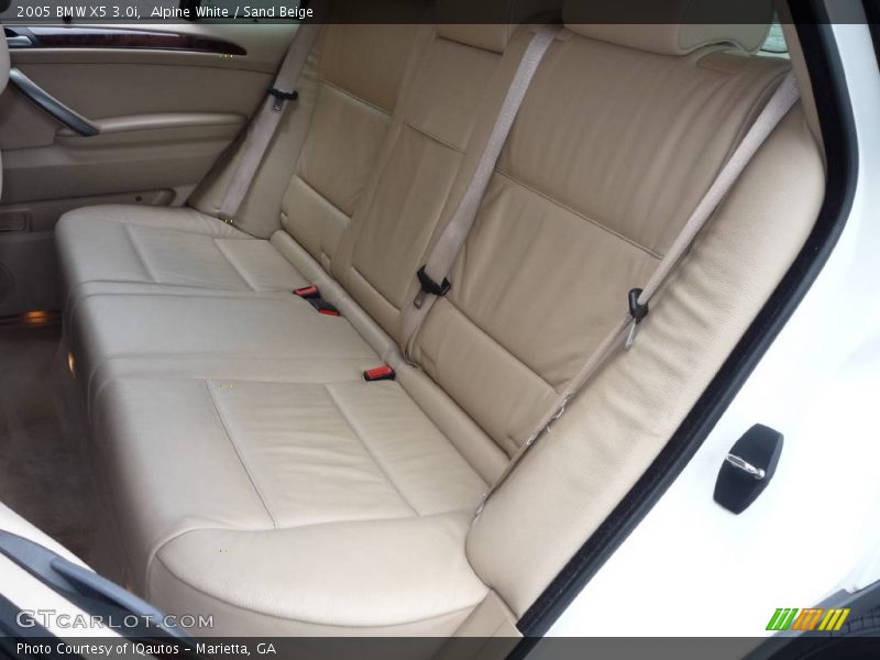 Alpine White / Sand Beige 2005 BMW X5 3.0i