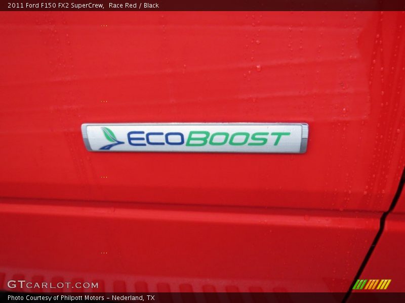 Race Red / Black 2011 Ford F150 FX2 SuperCrew