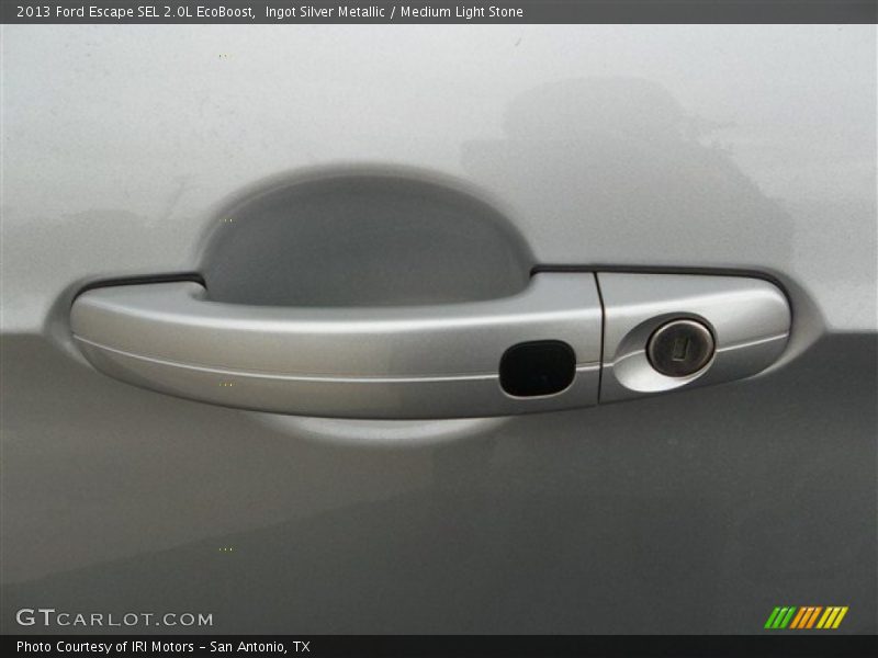 Ingot Silver Metallic / Medium Light Stone 2013 Ford Escape SEL 2.0L EcoBoost