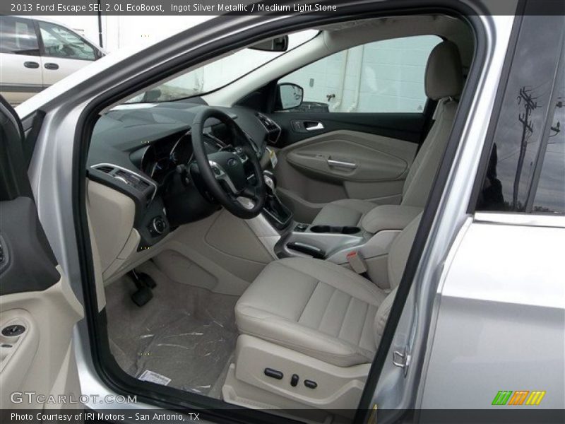 Ingot Silver Metallic / Medium Light Stone 2013 Ford Escape SEL 2.0L EcoBoost