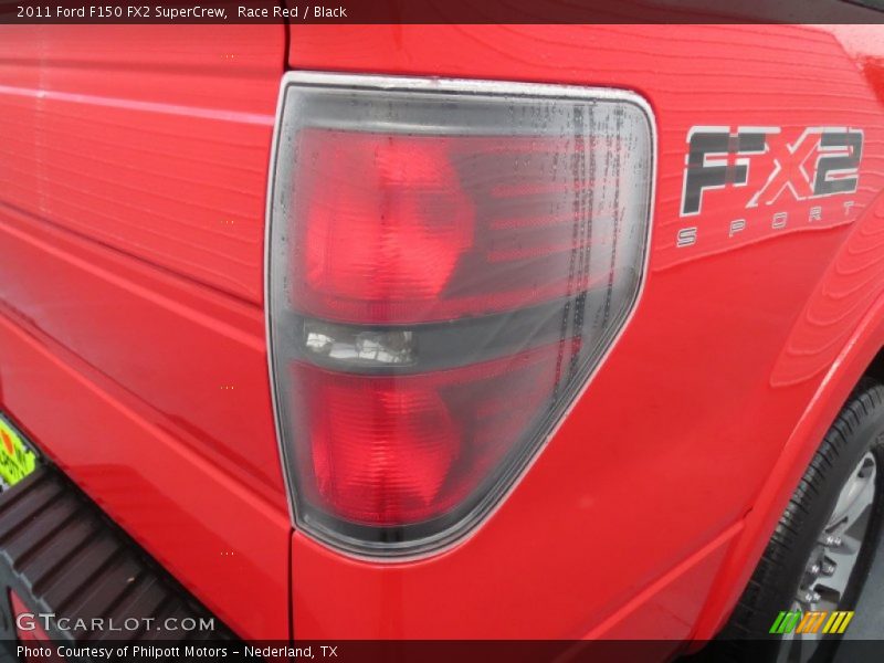 Race Red / Black 2011 Ford F150 FX2 SuperCrew