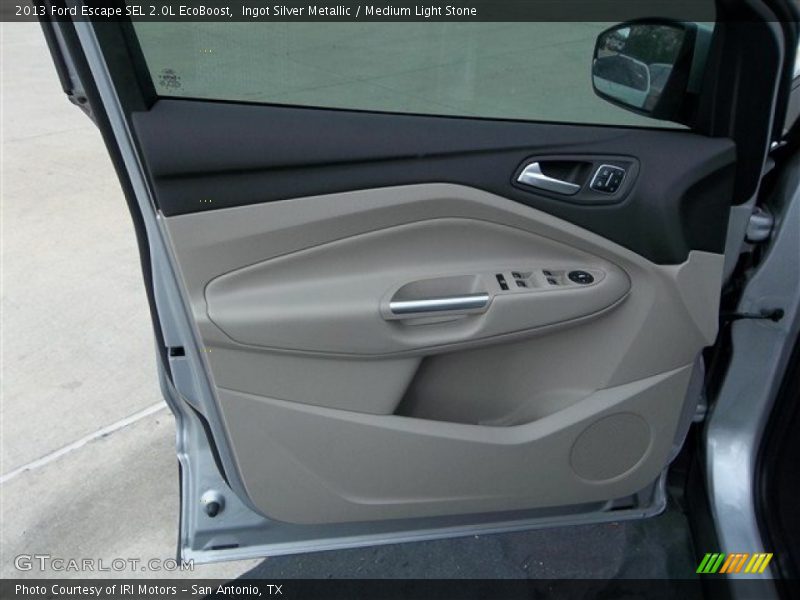 Ingot Silver Metallic / Medium Light Stone 2013 Ford Escape SEL 2.0L EcoBoost