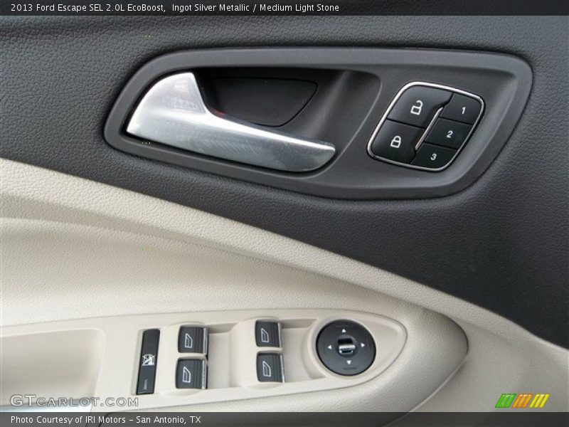 Ingot Silver Metallic / Medium Light Stone 2013 Ford Escape SEL 2.0L EcoBoost