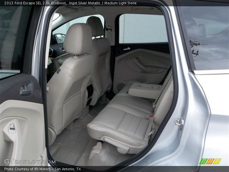 Ingot Silver Metallic / Medium Light Stone 2013 Ford Escape SEL 2.0L EcoBoost